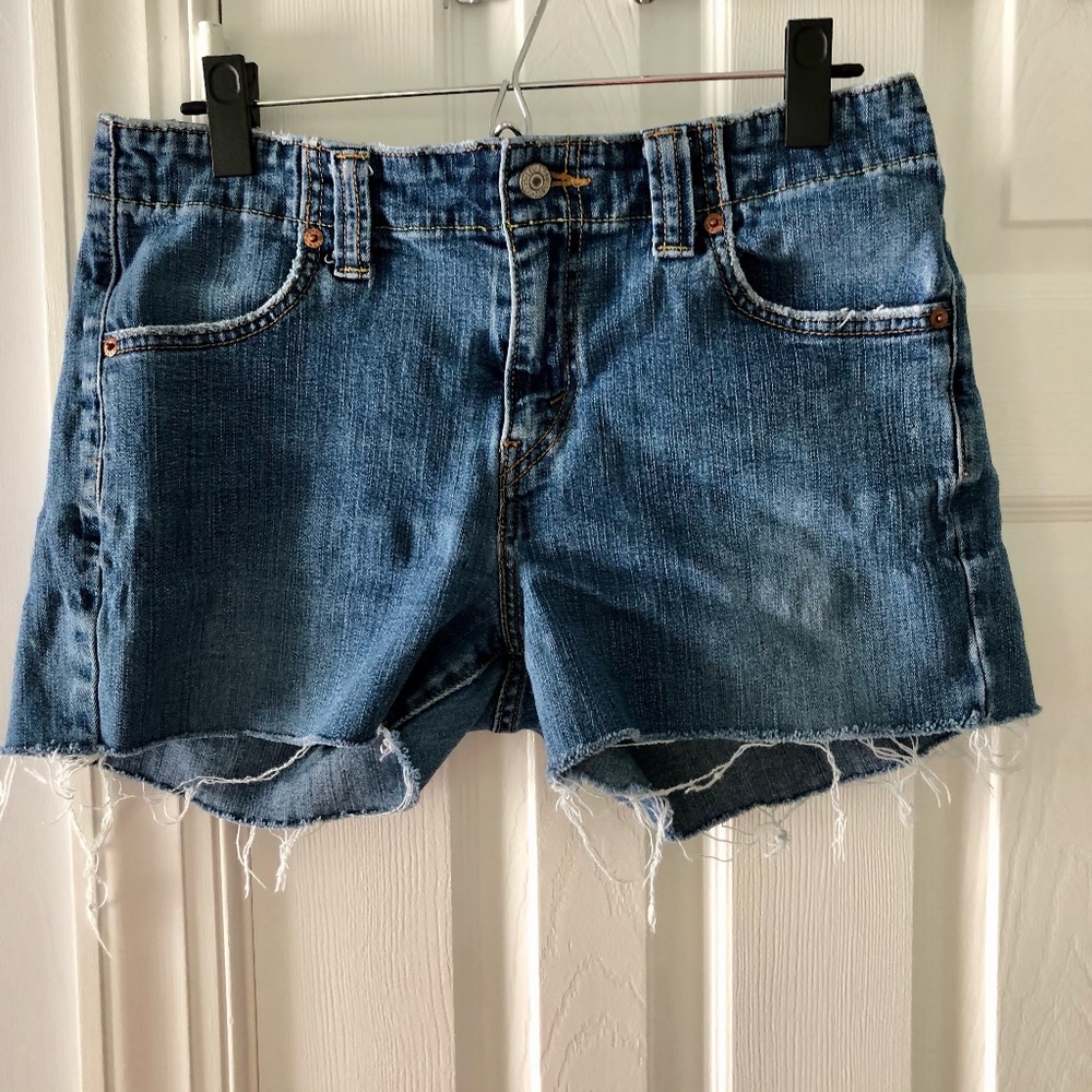 Vintage Levi's High Rise Cutoff Jean Shorts